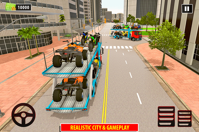 اسکرین شات 4 بازی Moto Bike Transport Truck