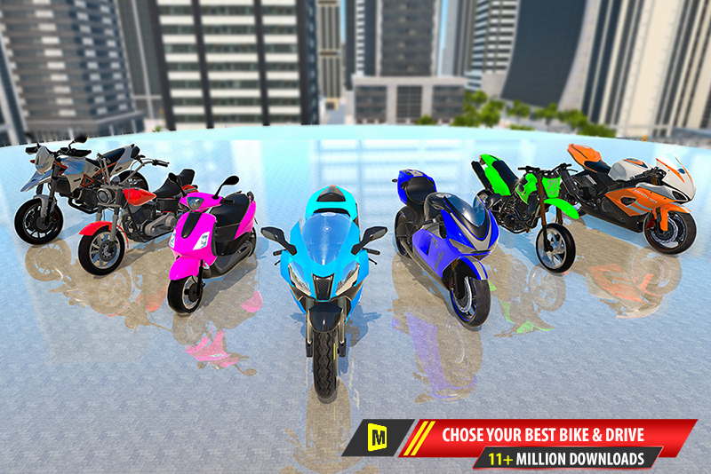اسکرین شات بازی Bike Pizza Delivery: Food Game 5
