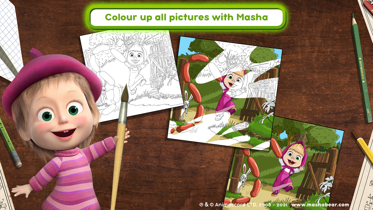 اسکرین شات 4 بازی Masha and the Bear: UFO
