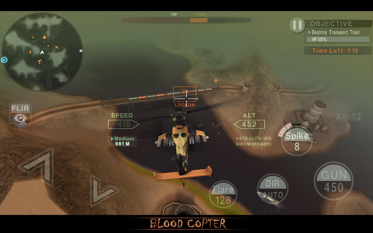 اسکرین شات 4 بازی BLOOD COPTER