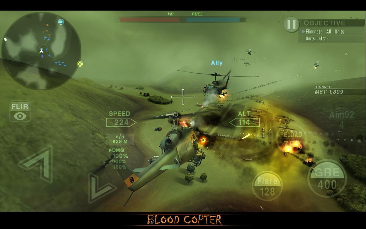 اسکرین شات 1 بازی BLOOD COPTER