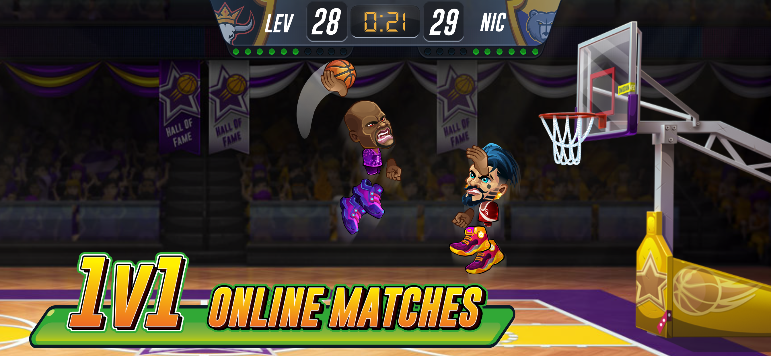 اسکرین شات 1 بازی Basketball Arena: Sport Game