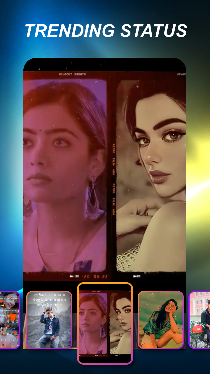 اسکرین شات 4 برنامه mAst: Music Status Video Maker