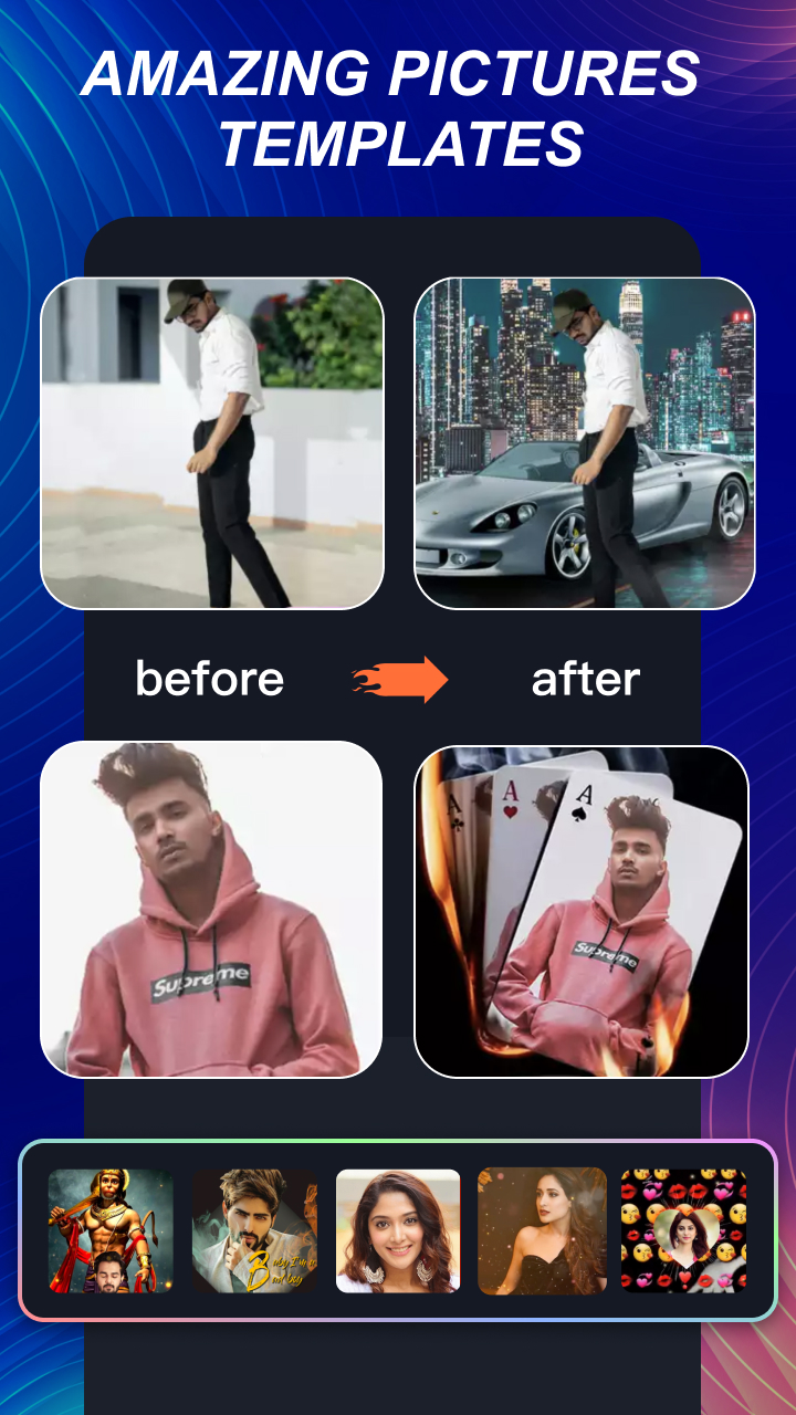 اسکرین شات 7 برنامه mAst: Music Status Video Maker