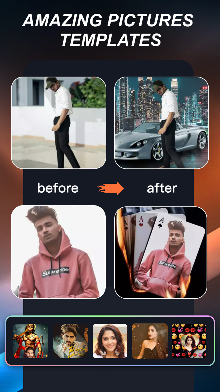 اسکرین شات 6 برنامه mAst: Music Status Video Maker