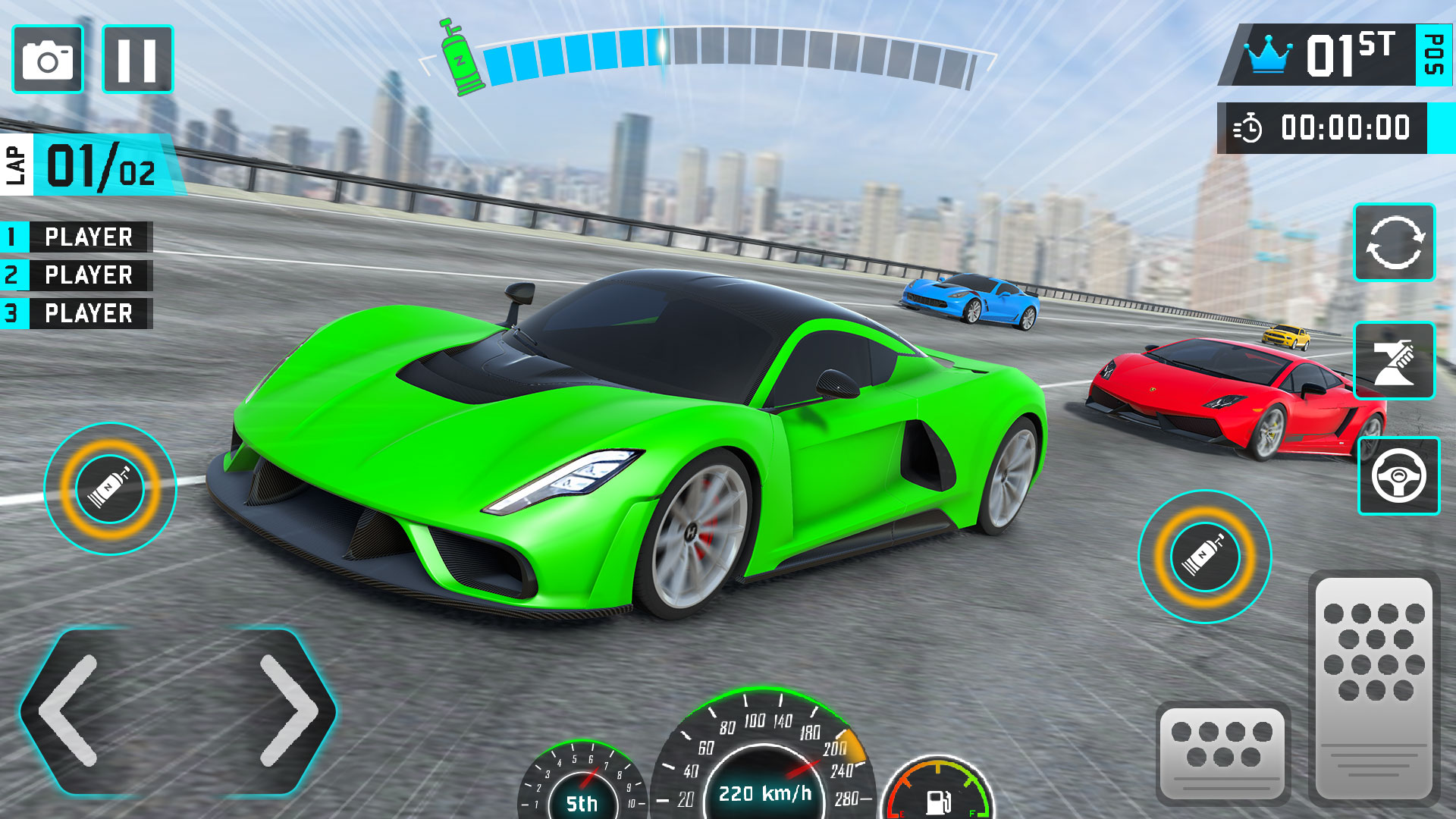 اسکرین شات 4 بازی Mega Real Driving : Car Crash