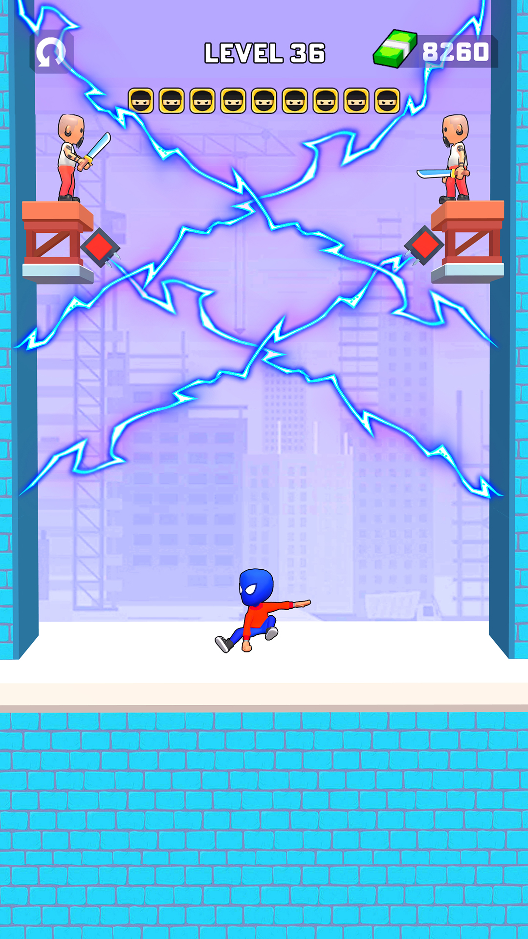 اسکرین شات 5 بازی Swing Hero: Superhero Fight