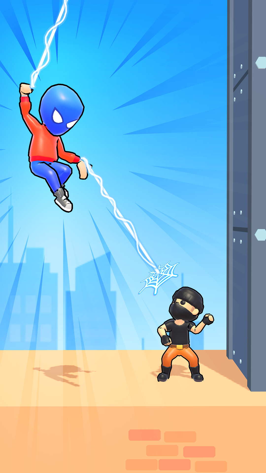 اسکرین شات 8 بازی Swing Hero: Superhero Fight