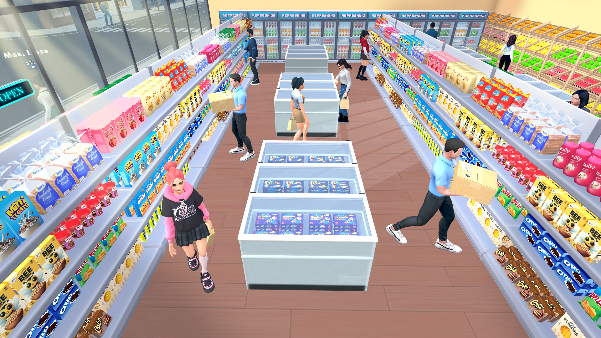 اسکرین شات 1 بازی Manage Store Simulator