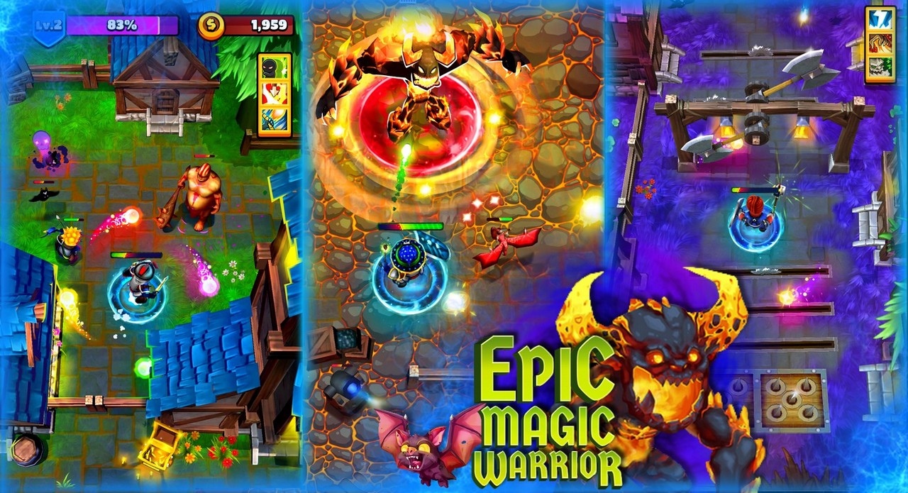اسکرین شات 3 بازی Epic Magic Warrior