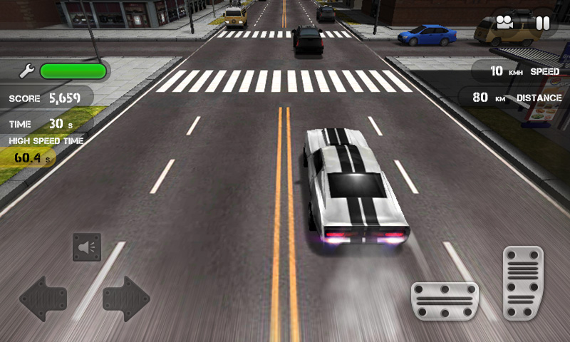 اسکرین شات 7 بازی Race the Traffic