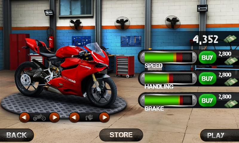 اسکرین شات 6 بازی Race the Traffic Moto