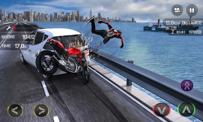اسکرین شات 5 بازی Race the Traffic Moto