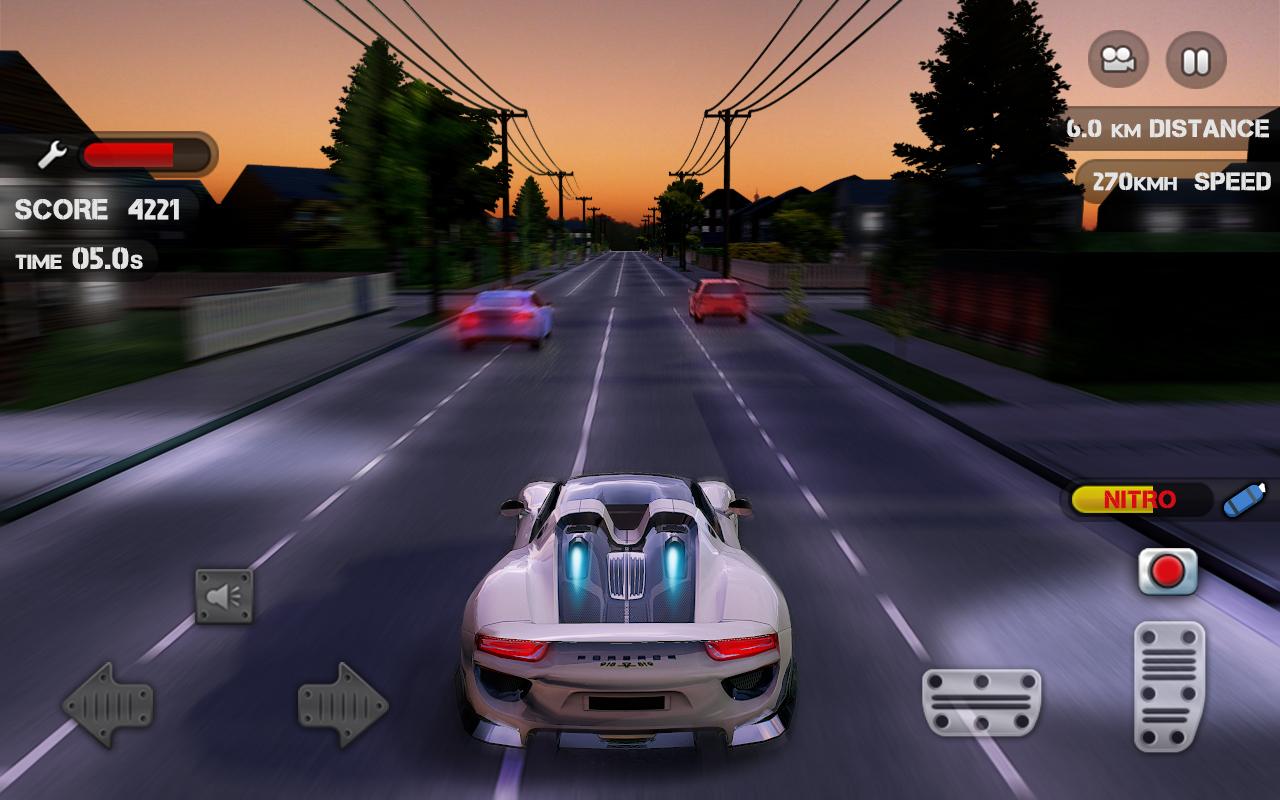 اسکرین شات 1 بازی Race the Traffic Nitro