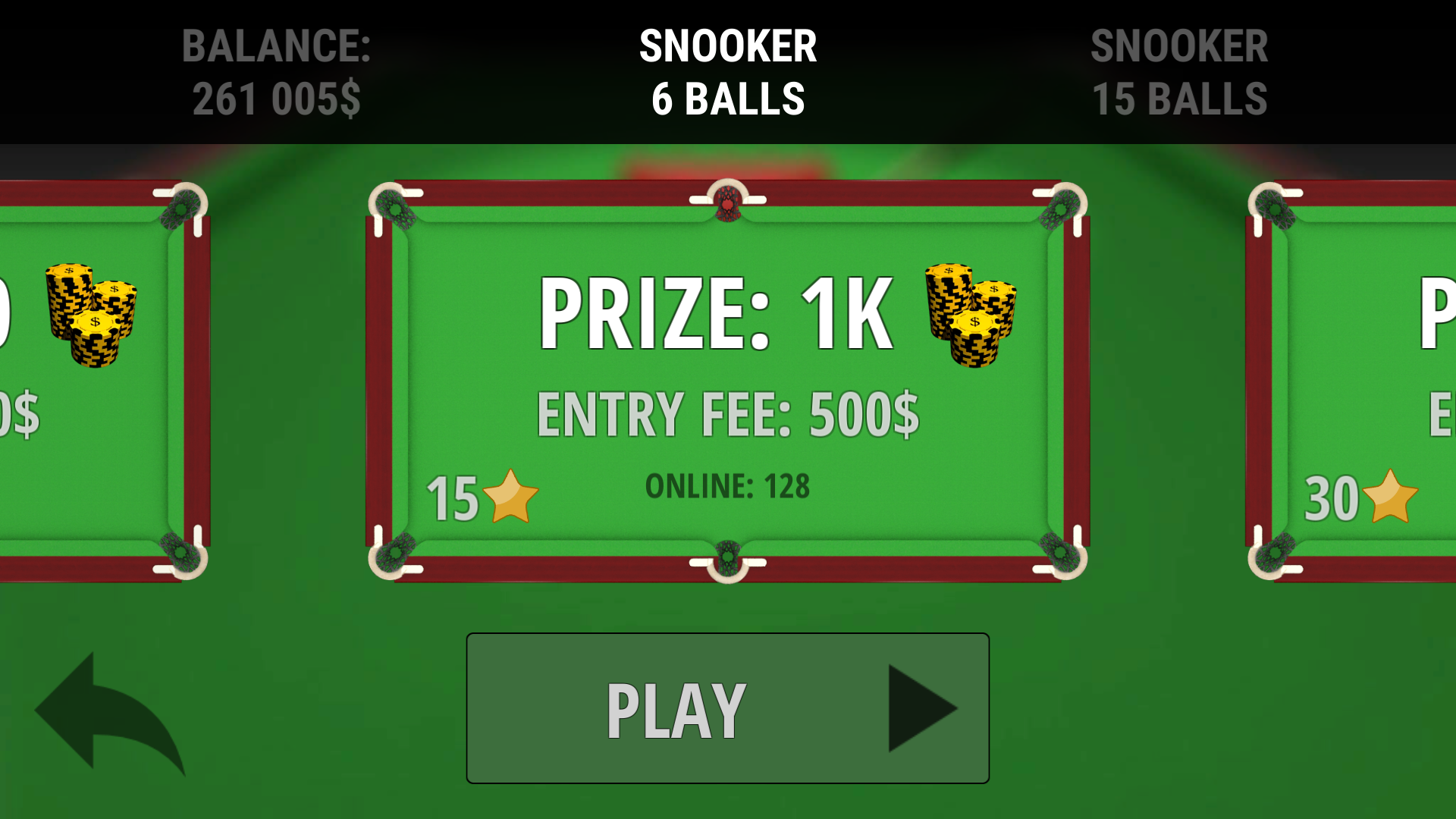 اسکرین شات 6 بازی Snooker Online