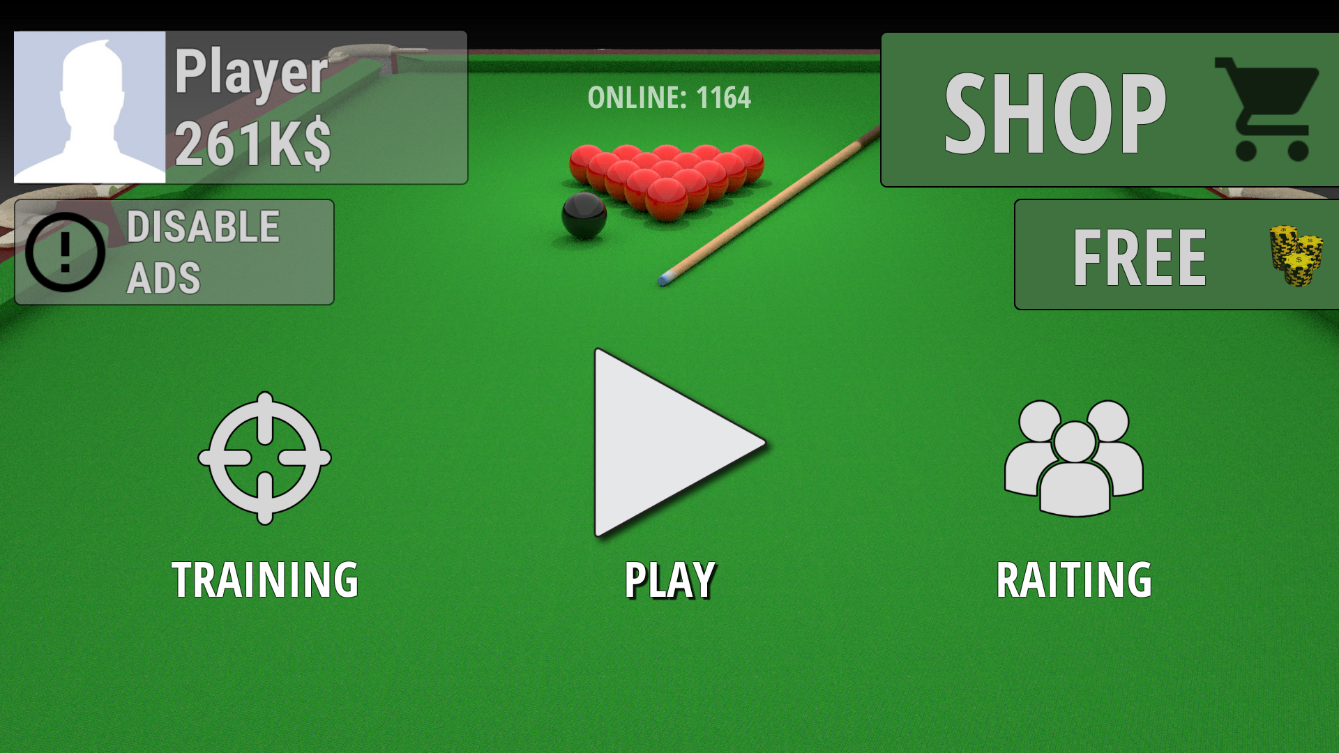اسکرین شات 7 بازی Snooker Online