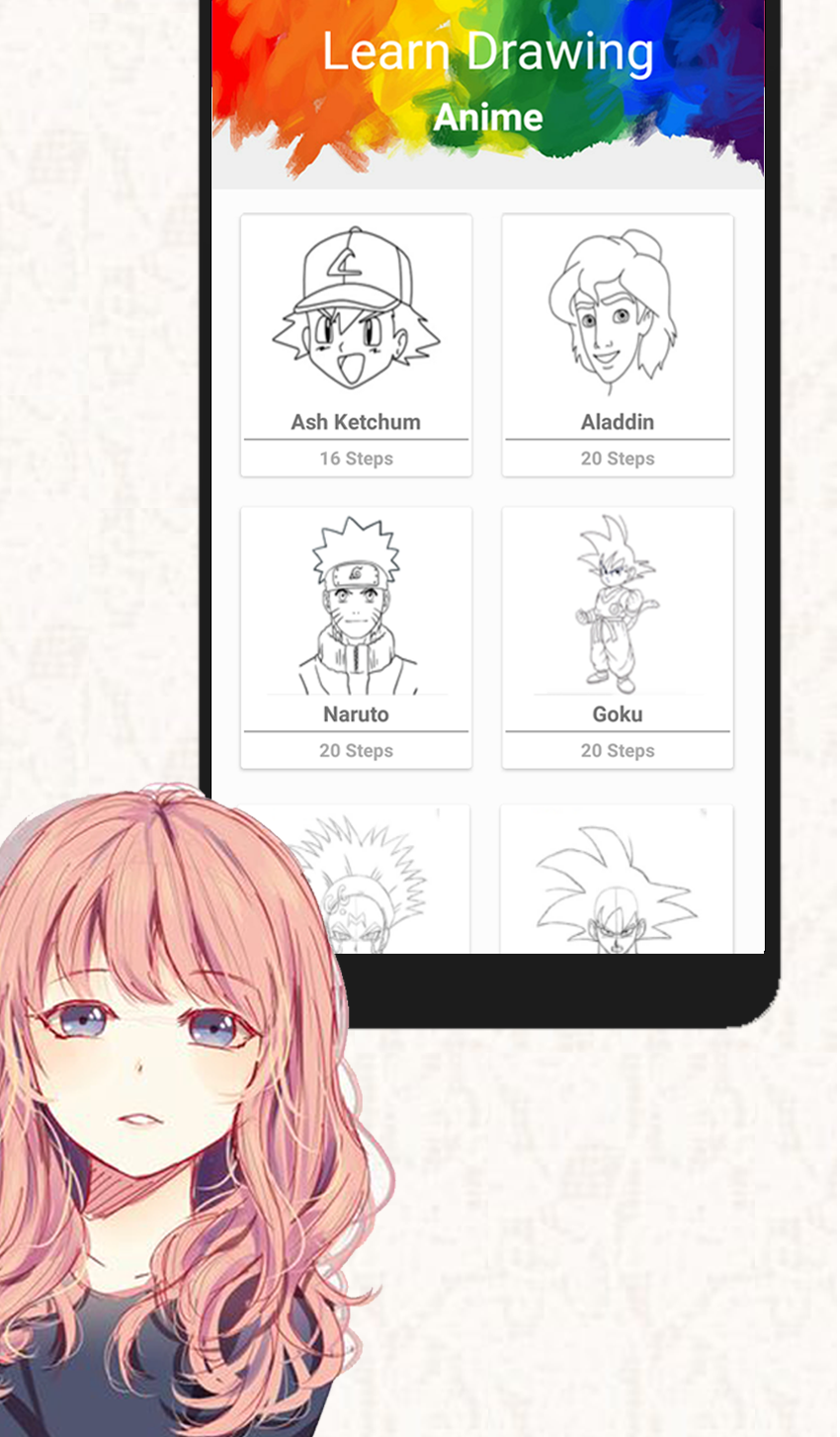 اسکرین شات 2 برنامه Learn Drawing