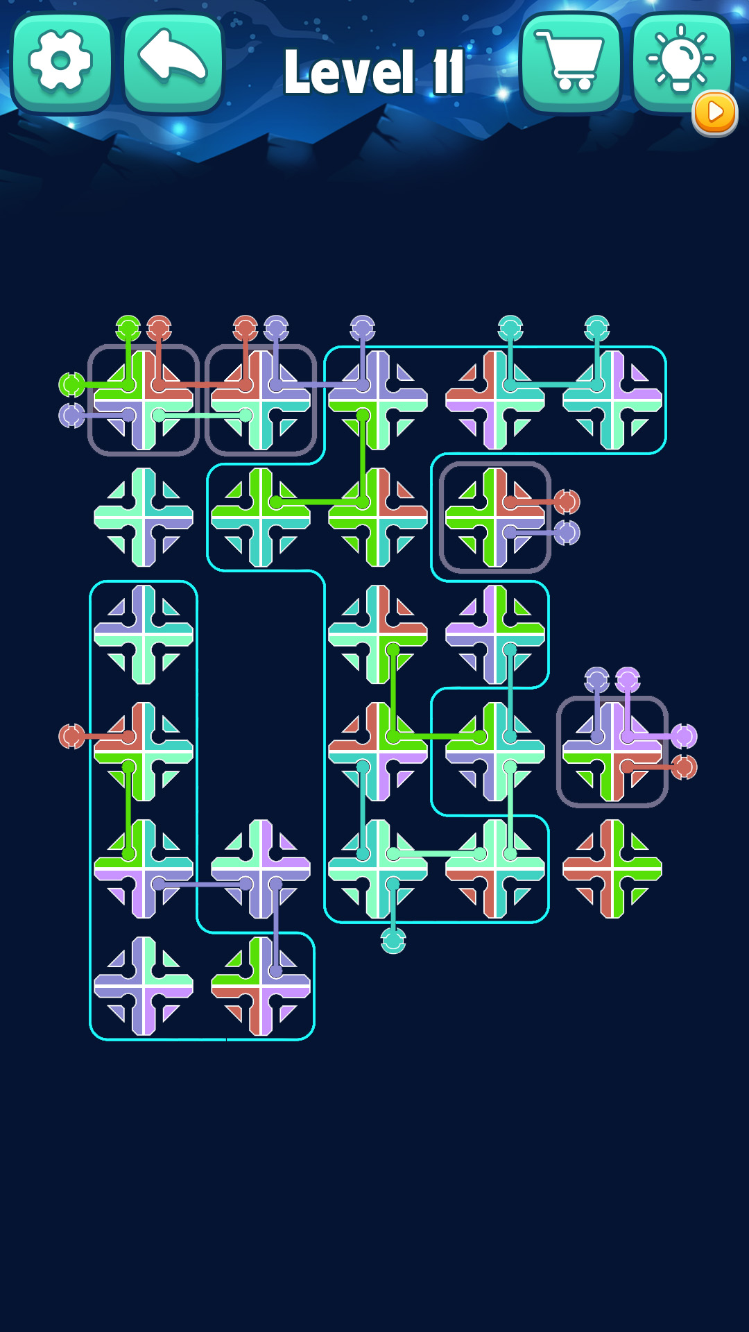 اسکرین شات 4 بازی Match Color Rotate
