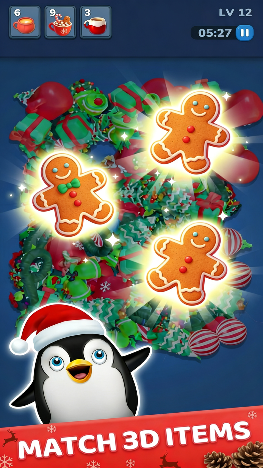 اسکرین شات 1 بازی 3D Crazy Match! Triple Tap