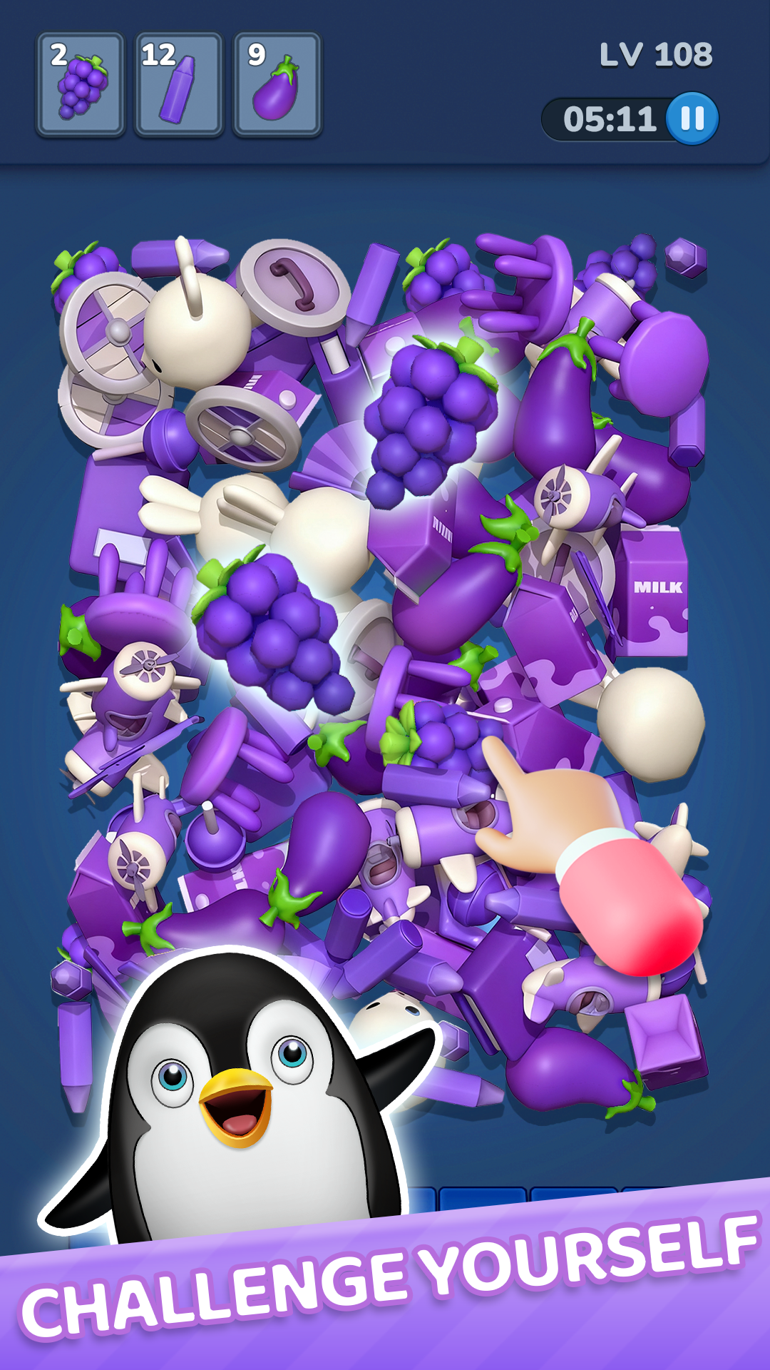 اسکرین شات 5 بازی 3D Crazy Match! Triple Tap