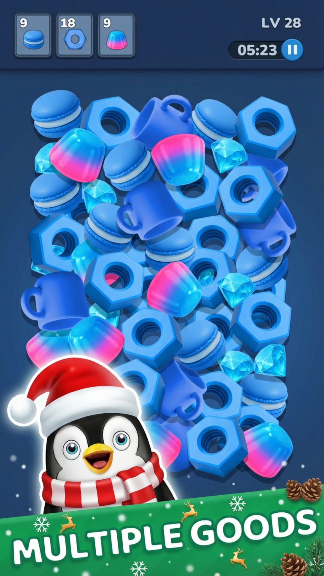 اسکرین شات 4 بازی 3D Crazy Match! Triple Tap