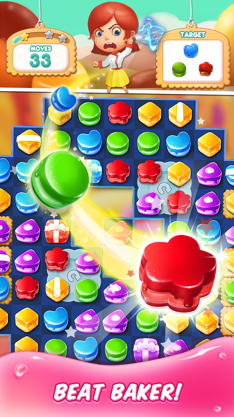 اسکرین شات 2 بازی Cake Match 3 Mania