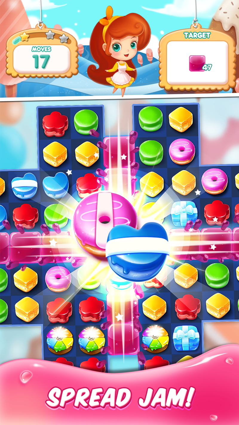 اسکرین شات 4 بازی Cake Match 3 Mania