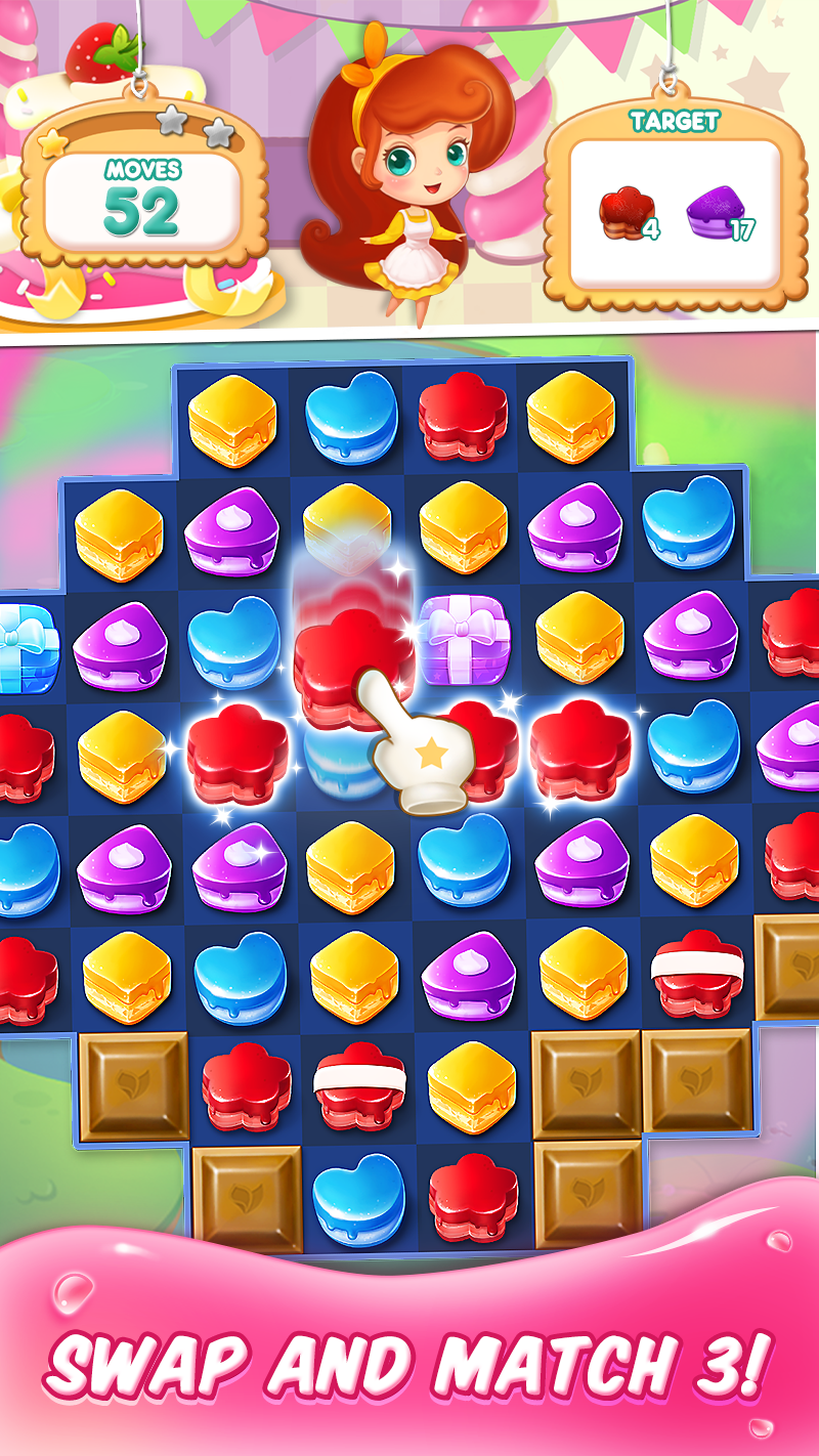 اسکرین شات 1 بازی Cake Match 3 Mania