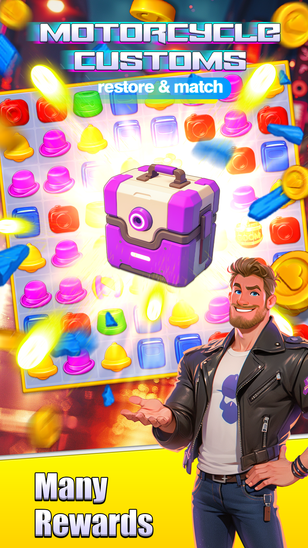 اسکرین شات 3 بازی Motorcycle Customs