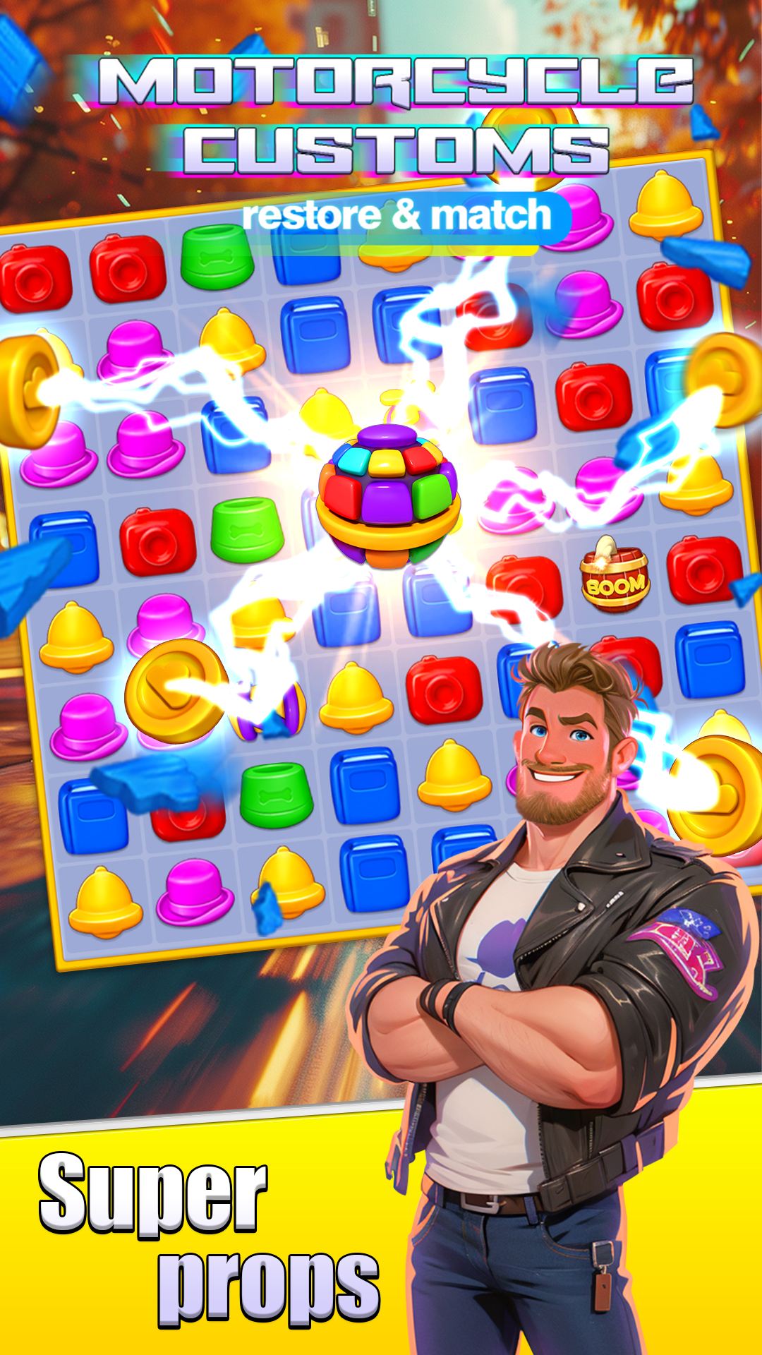 اسکرین شات 1 بازی Motorcycle Customs