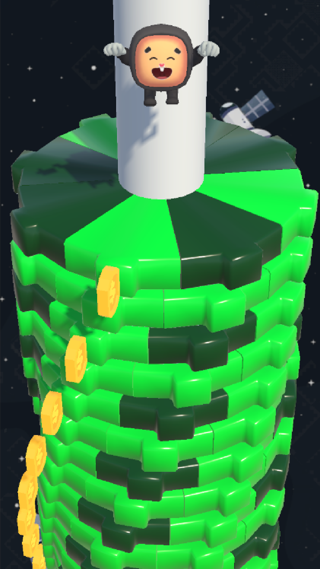 اسکرین شات 3 بازی Drop Stack Ball - Helix Crash