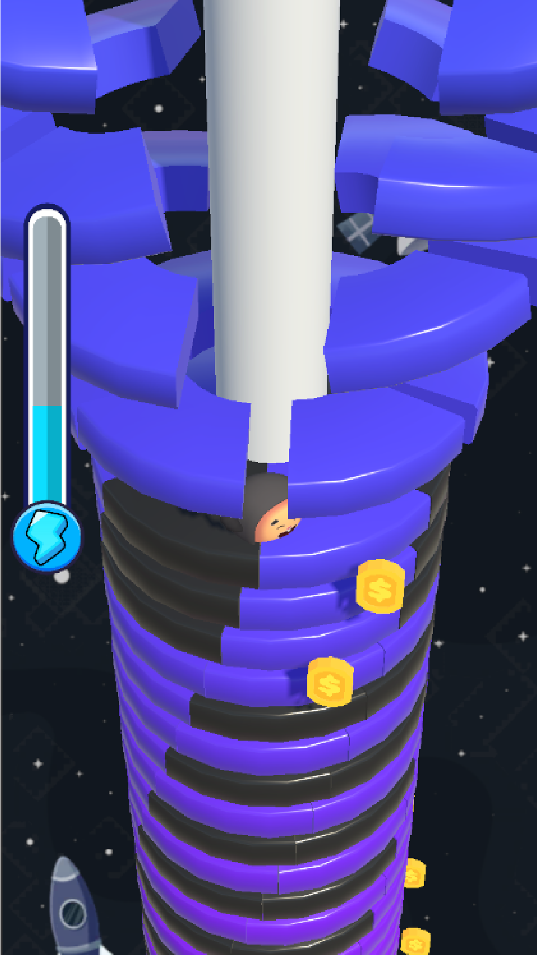 اسکرین شات 4 بازی Drop Stack Ball - Helix Crash
