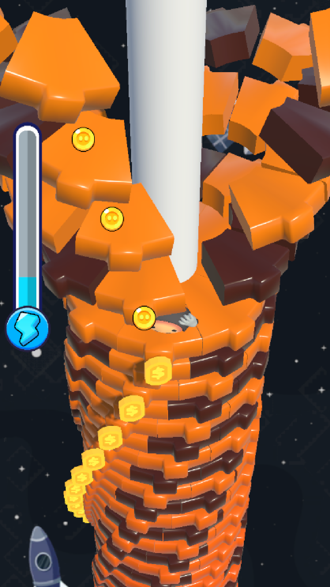 اسکرین شات 2 بازی Drop Stack Ball - Helix Crash