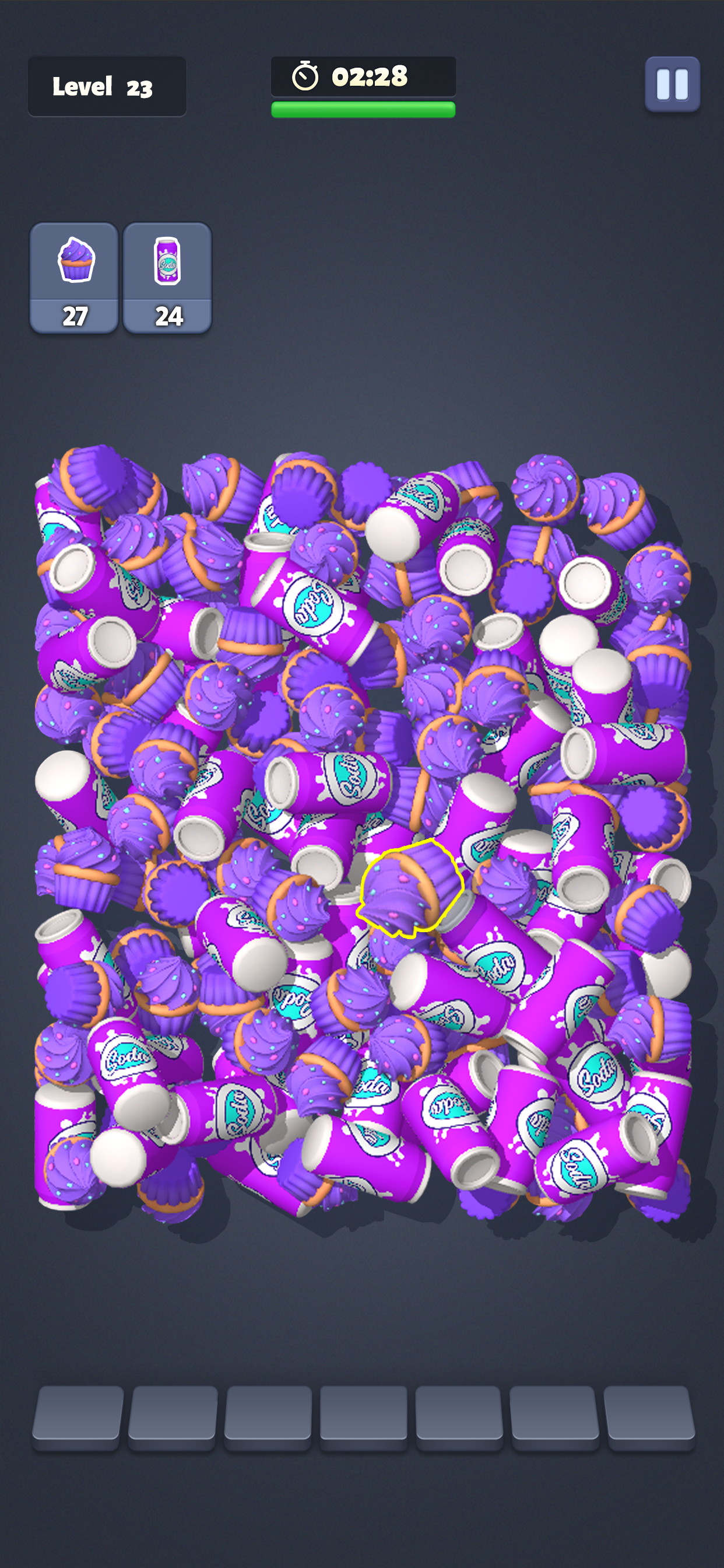 اسکرین شات 3 بازی Match Smash 3D®- Triple Puzzle