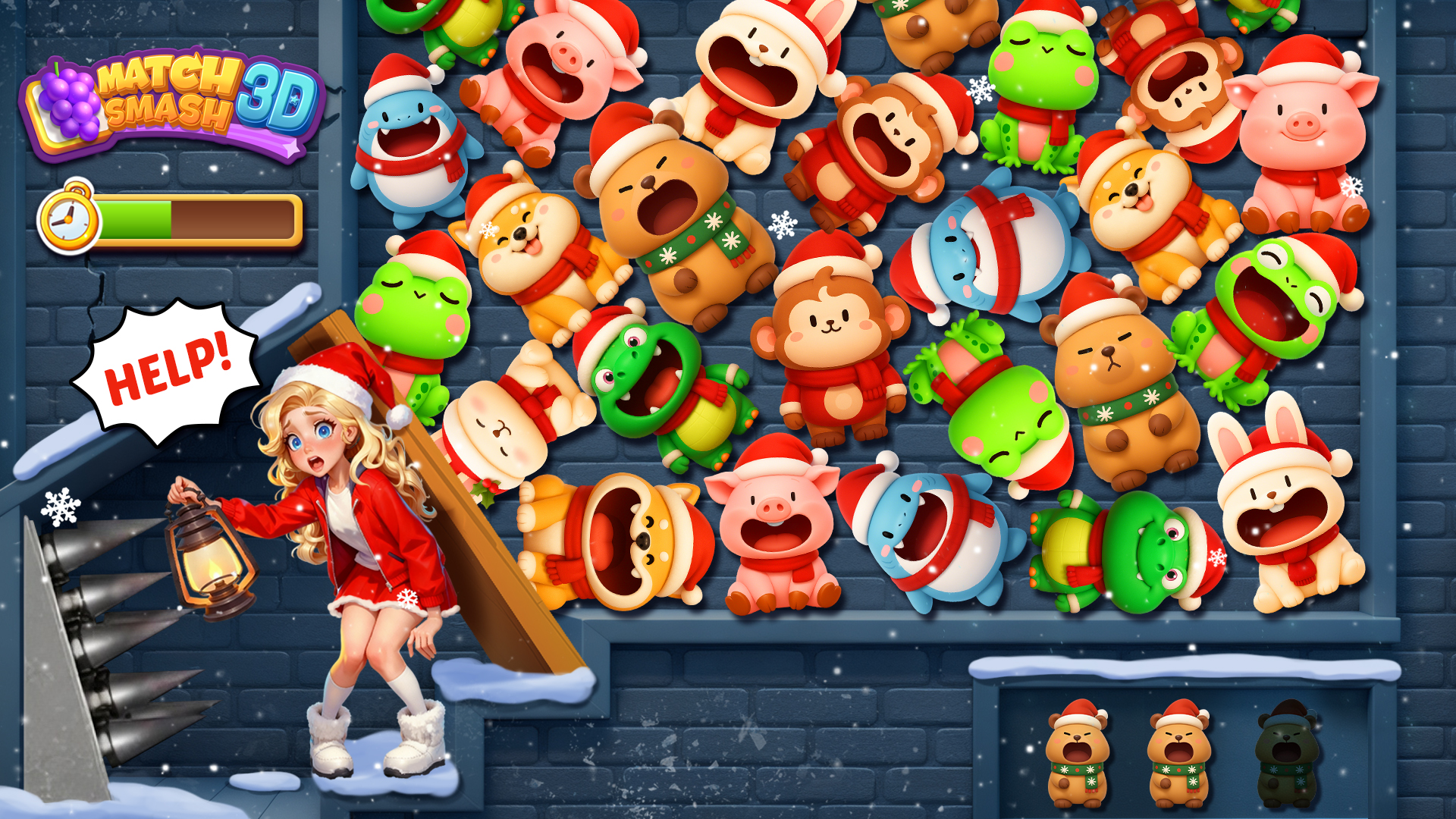 اسکرین شات 6 بازی Match Smash 3D®- Triple Puzzle