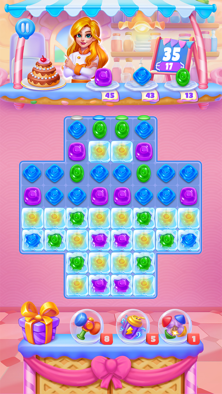 اسکرین شات 5 بازی Candy Fever Smash - Match 3