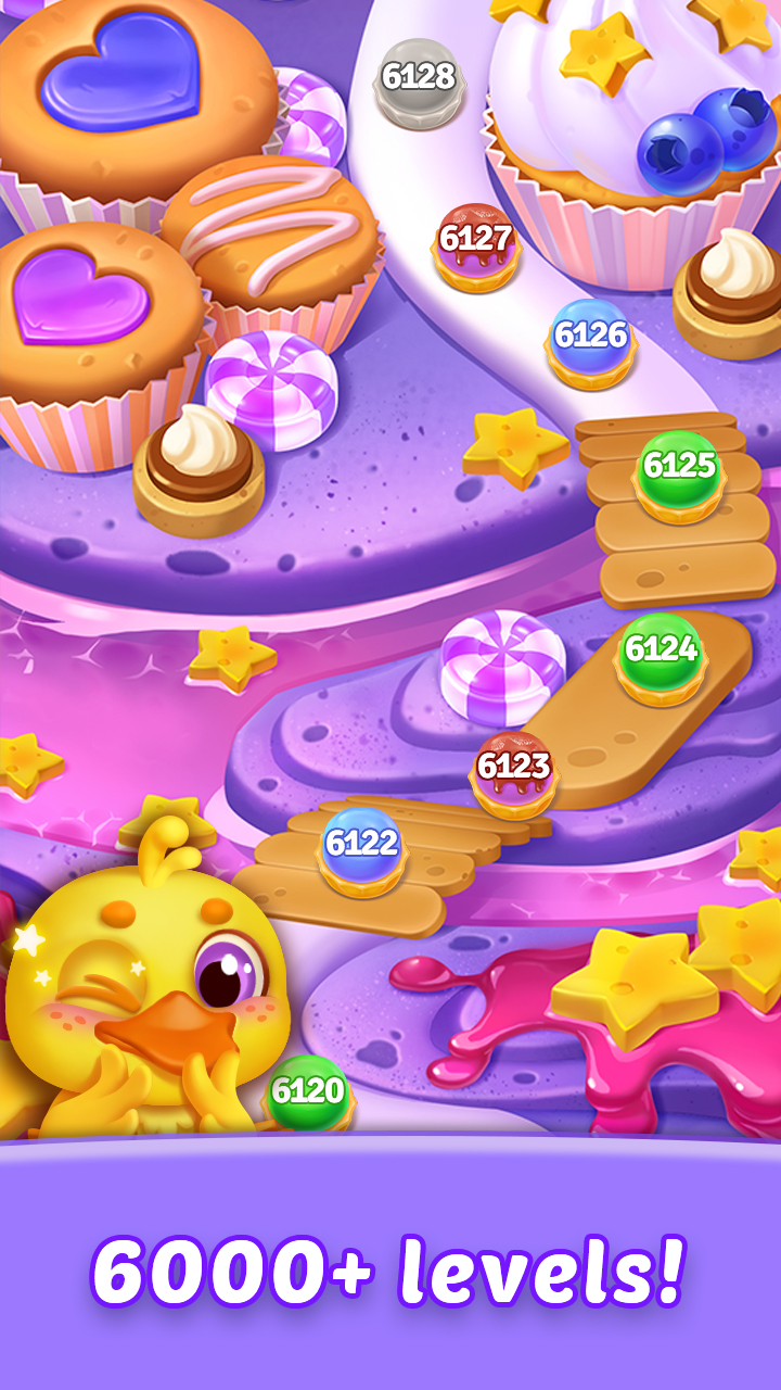 اسکرین شات 4 بازی Candy Fever Smash - Match 3