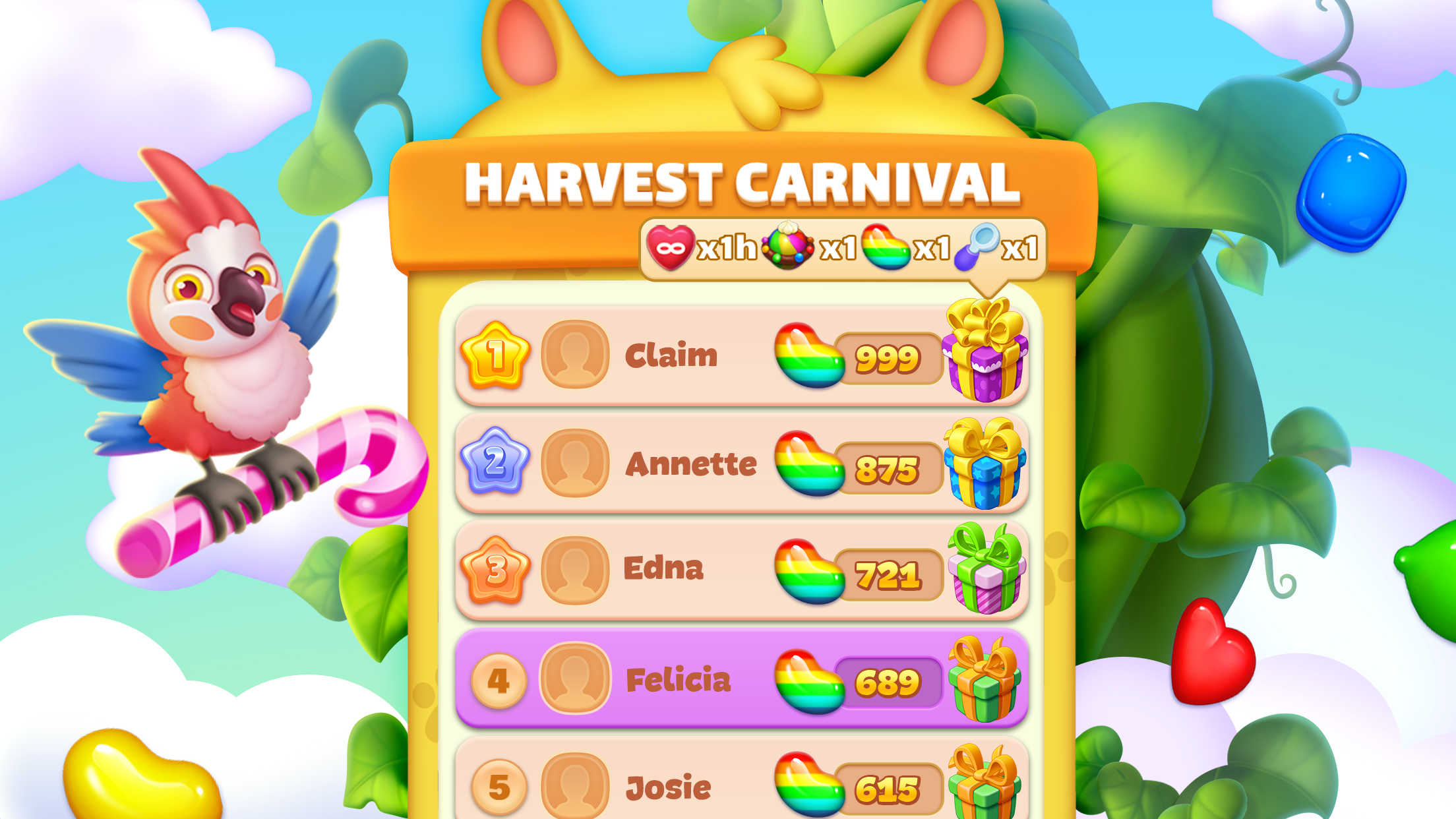 اسکرین شات 8 بازی Pet Candy Puzzle-Match 3 games