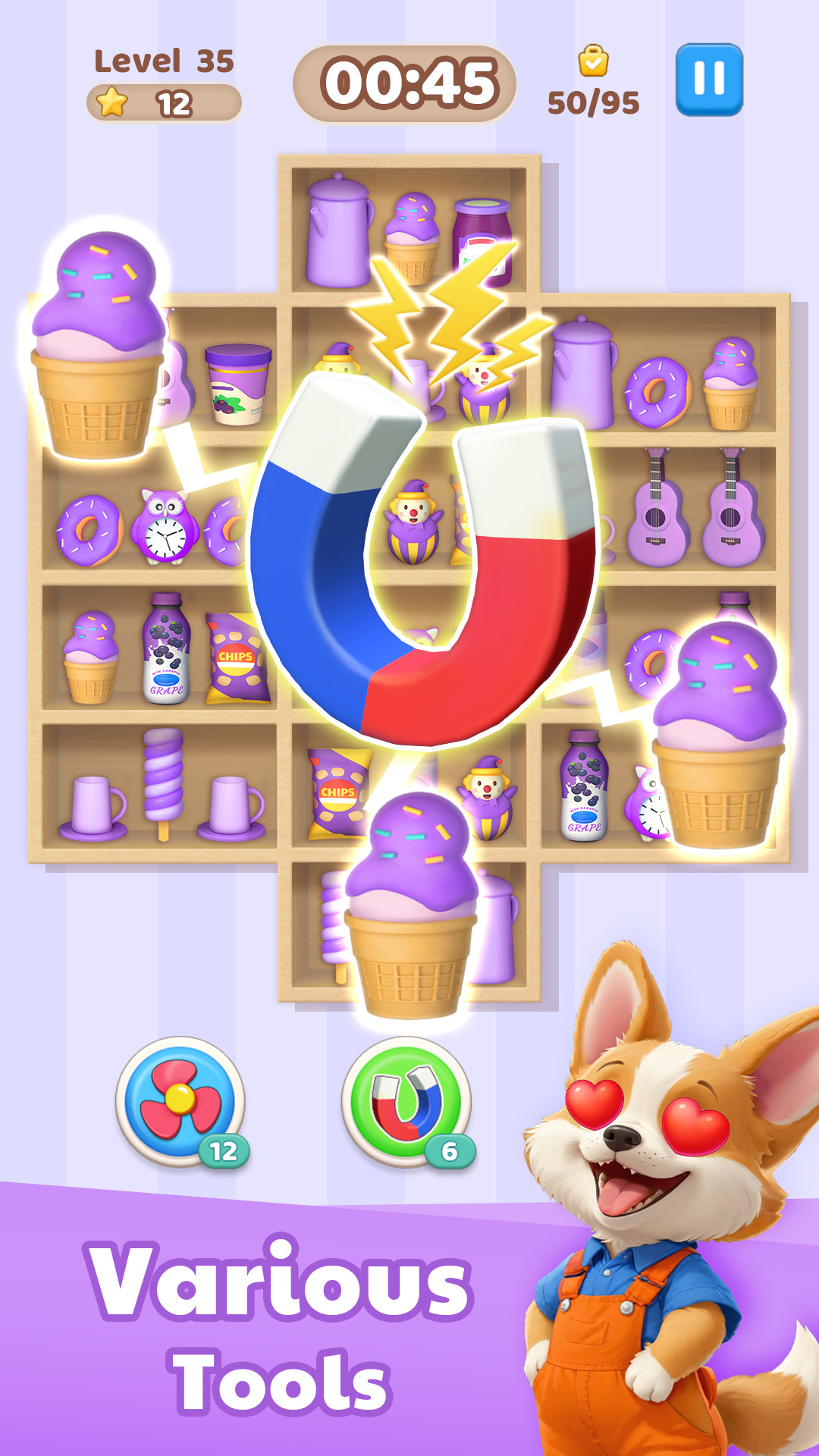 اسکرین شات 5 بازی 3D Goods Store: Sorting Games