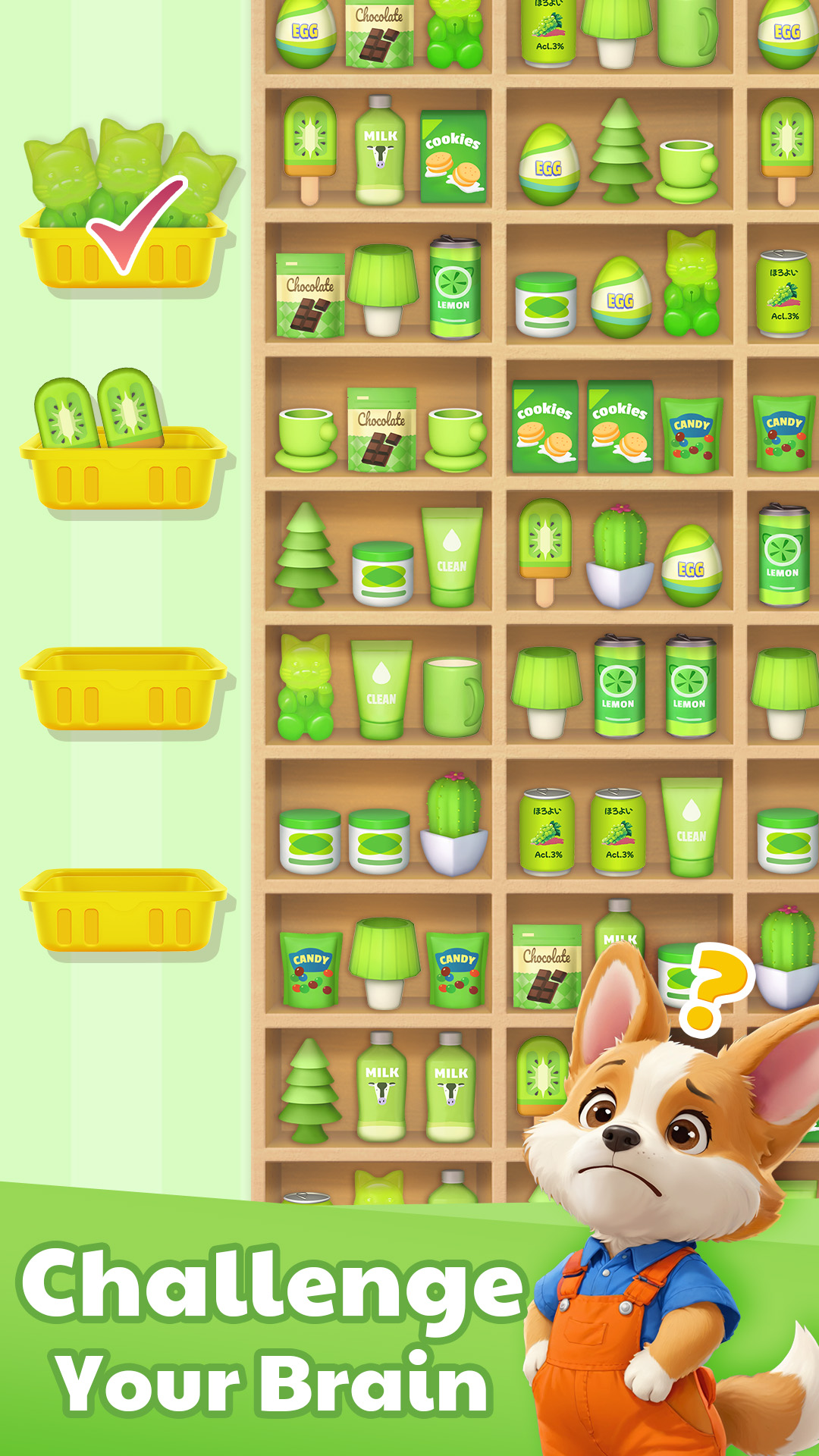 اسکرین شات 3 بازی 3D Goods Store: Sorting Games