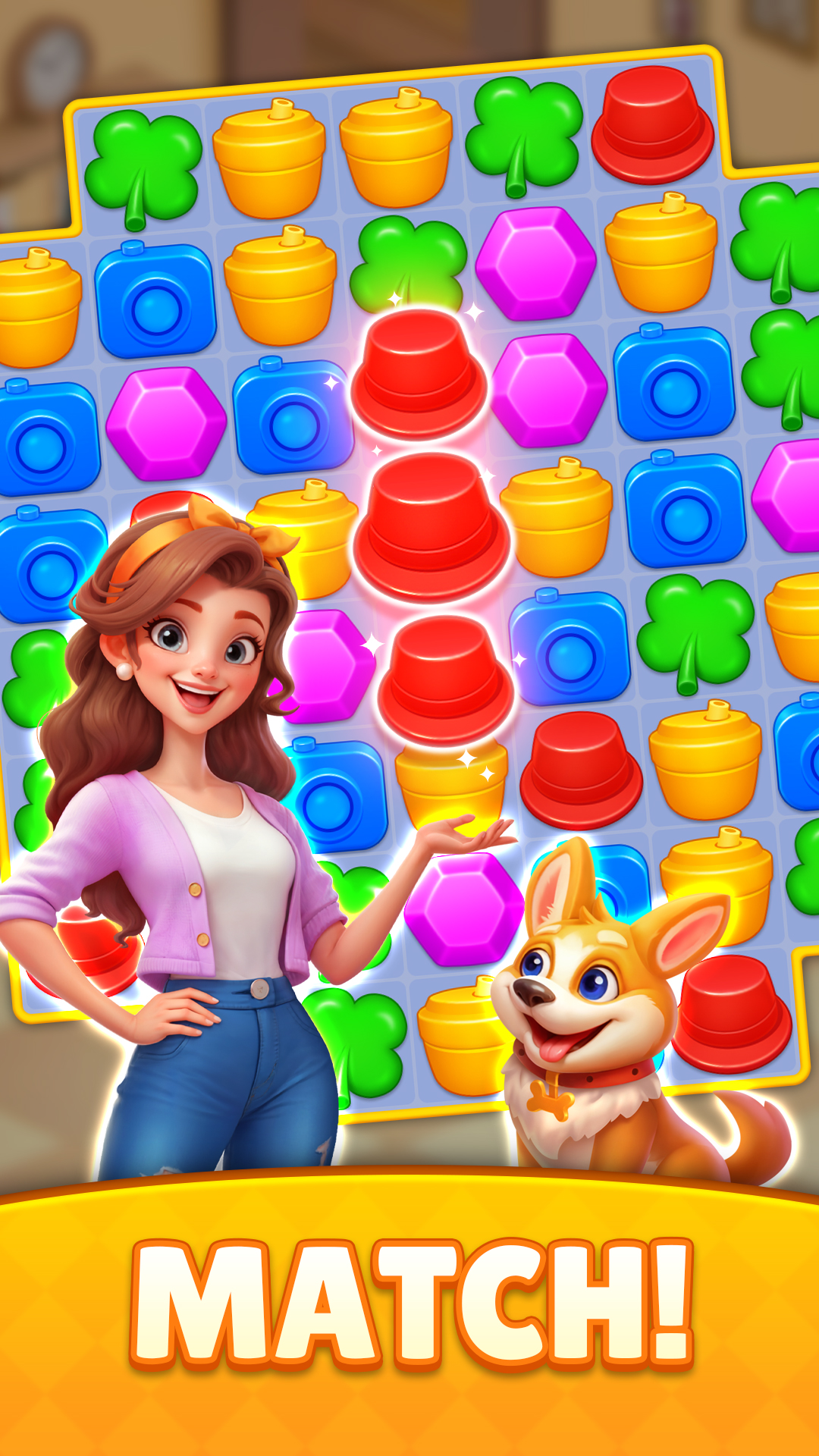 اسکرین شات 1 بازی Matching Go! - Puzzle Games