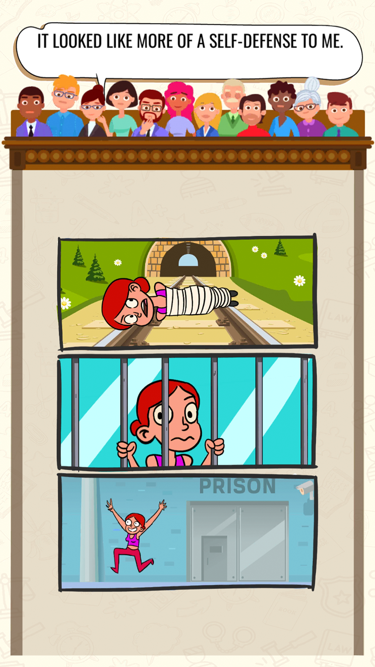 اسکرین شات 4 بازی Be the Judge: Brain Games