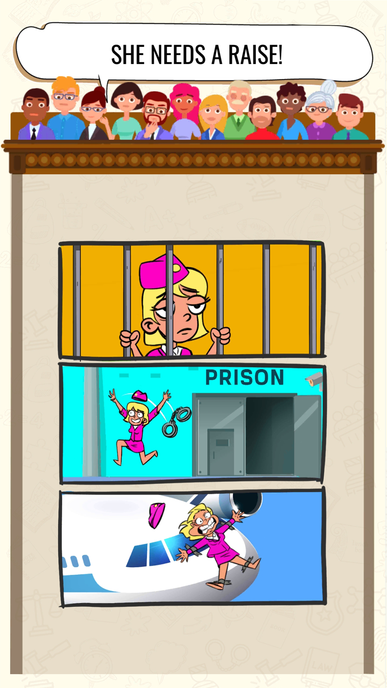 اسکرین شات 2 بازی Be the Judge: Brain Games
