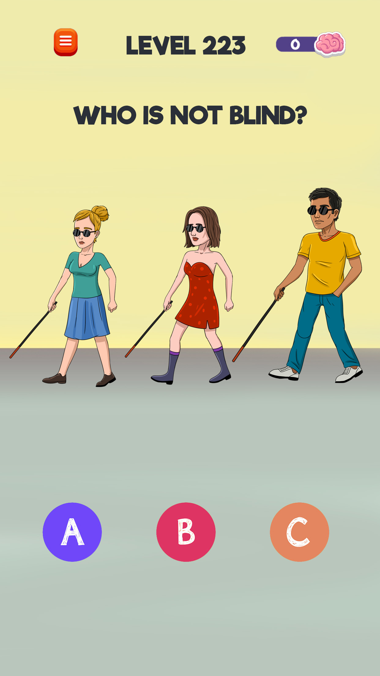 اسکرین شات 2 بازی Riddle Test: Brain Teaser Game