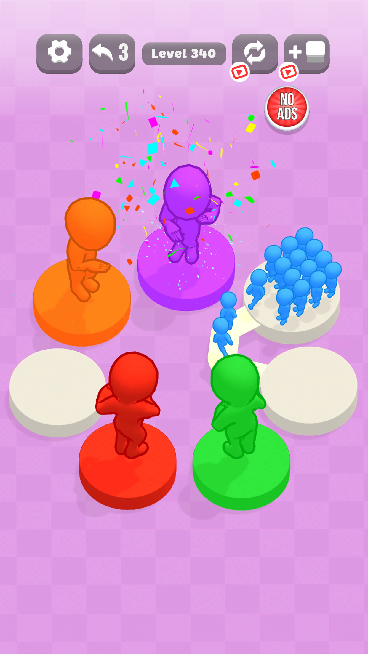 اسکرین شات 4 بازی Escape Island: Fun Color Sort