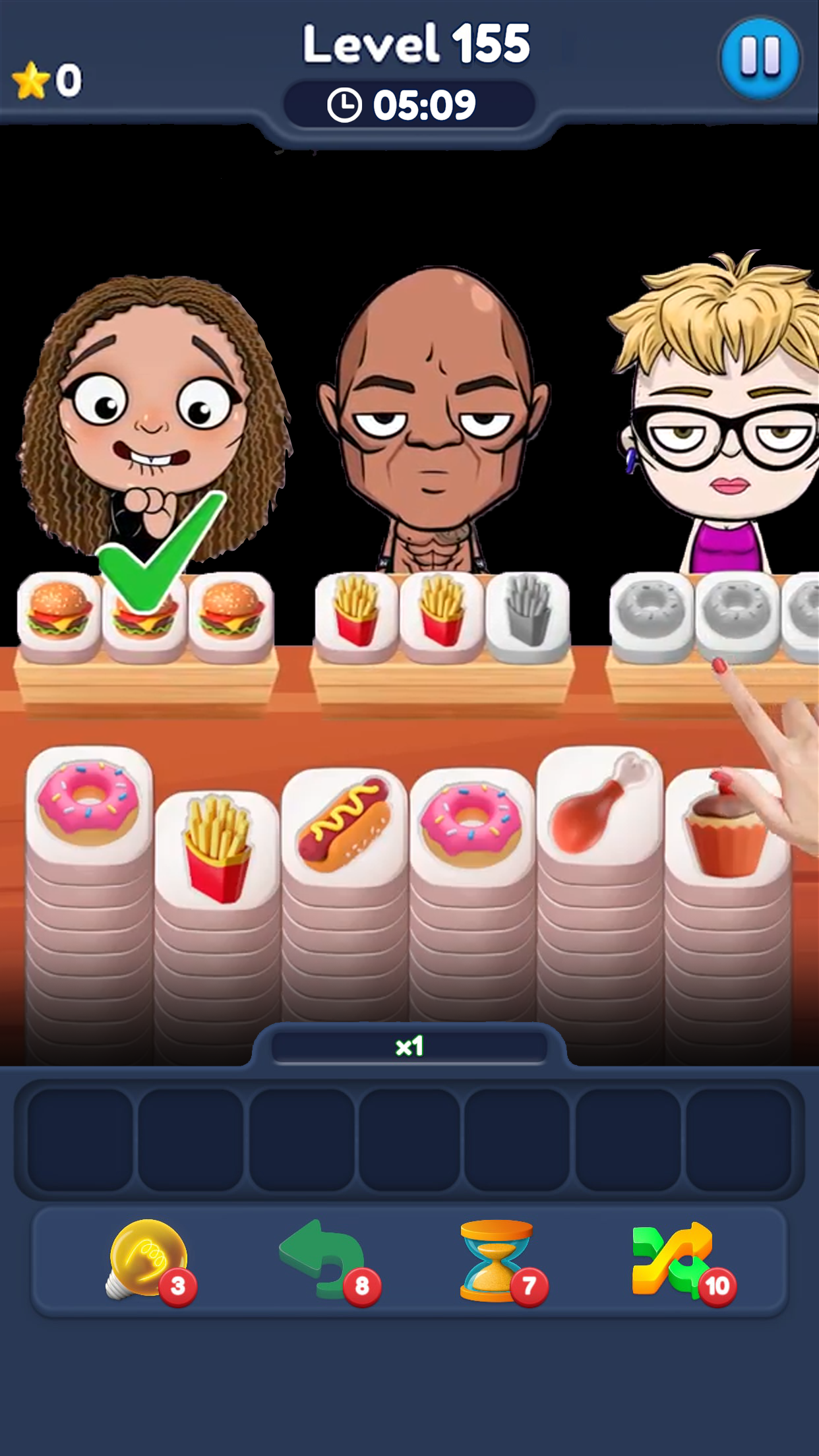 اسکرین شات 3 بازی Food Match 3D: Tile Puzzle