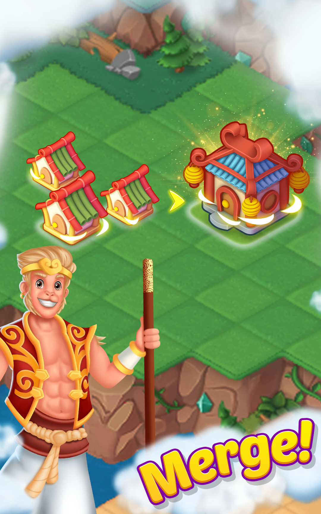اسکرین شات 1 بازی Epic Merge: Magic Match Puzzle