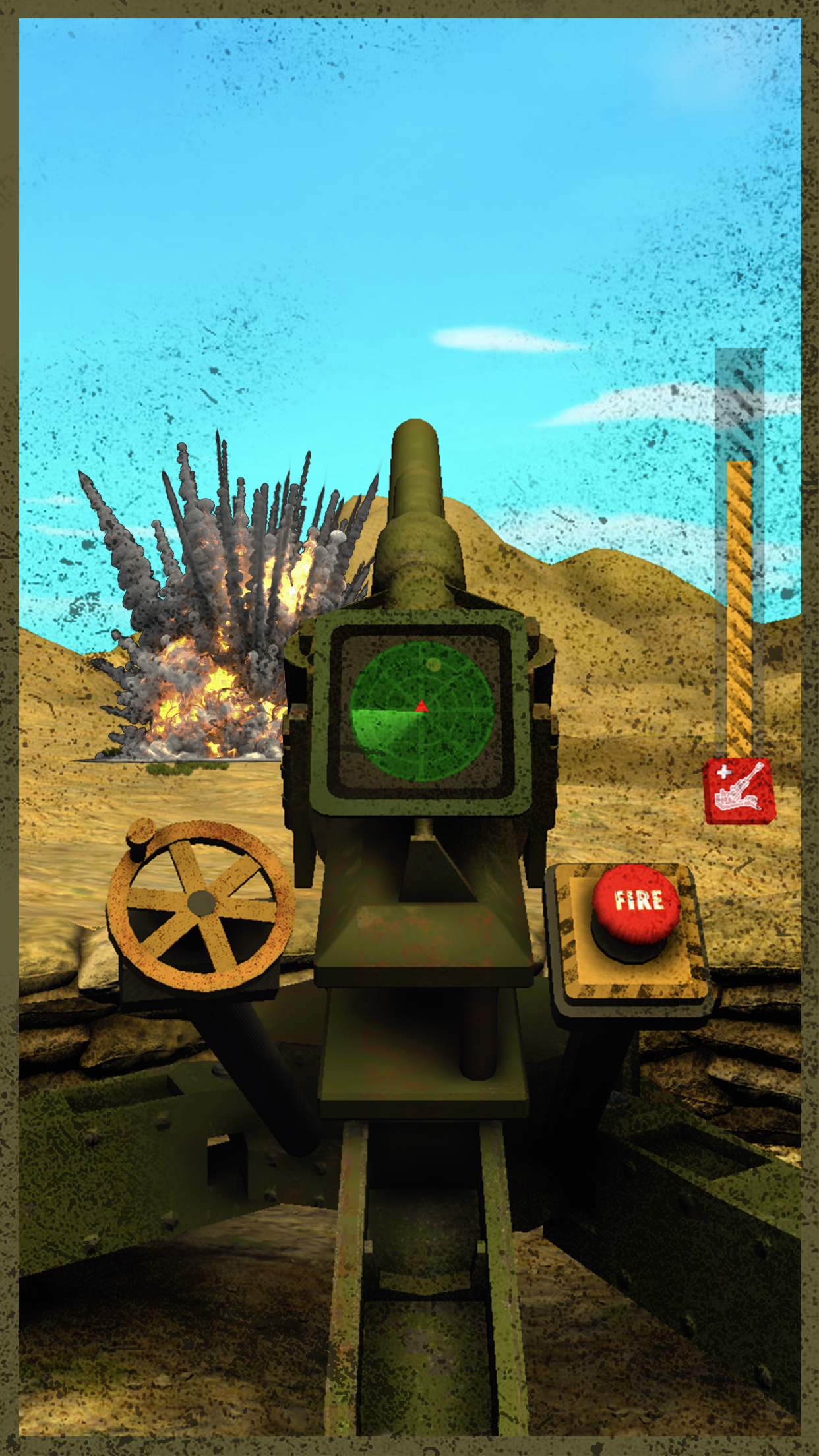 اسکرین شات 1 بازی Mortar Clash 3D: Battle Games