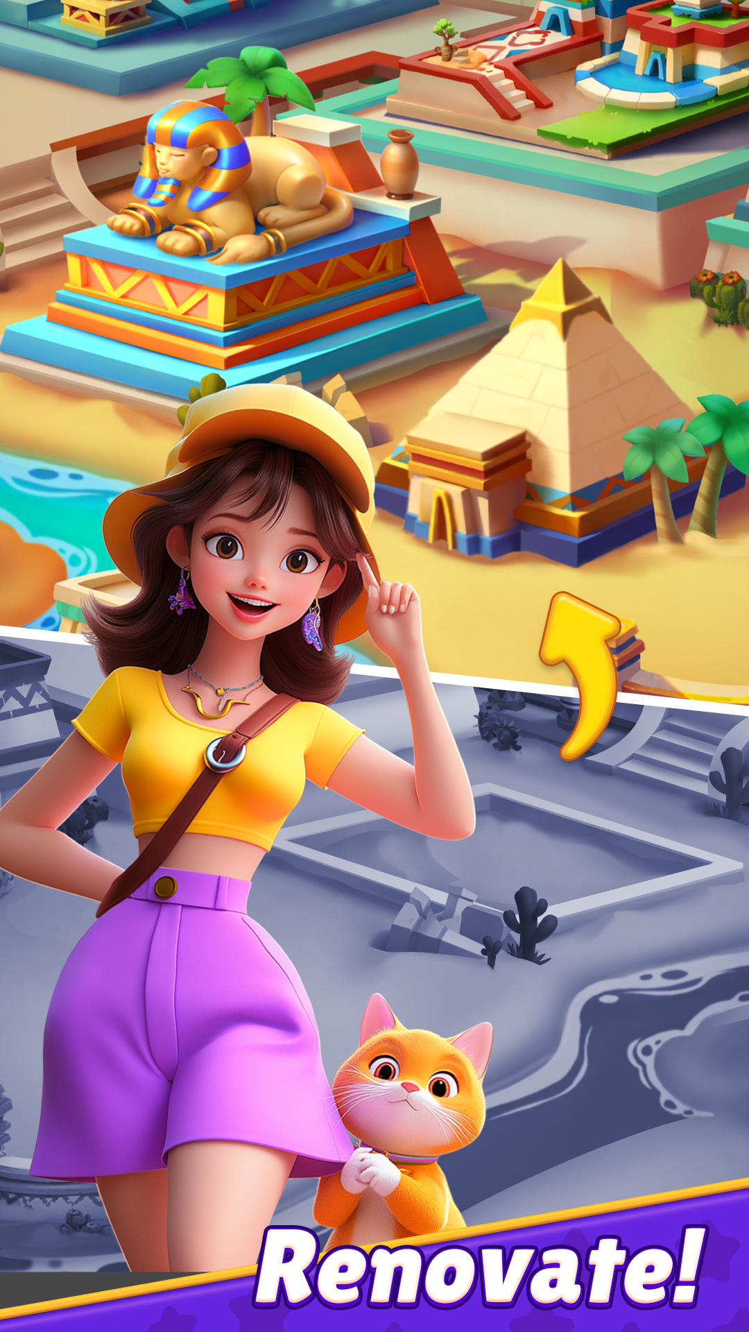 اسکرین شات 2 بازی Matching Tiles: City Scape
