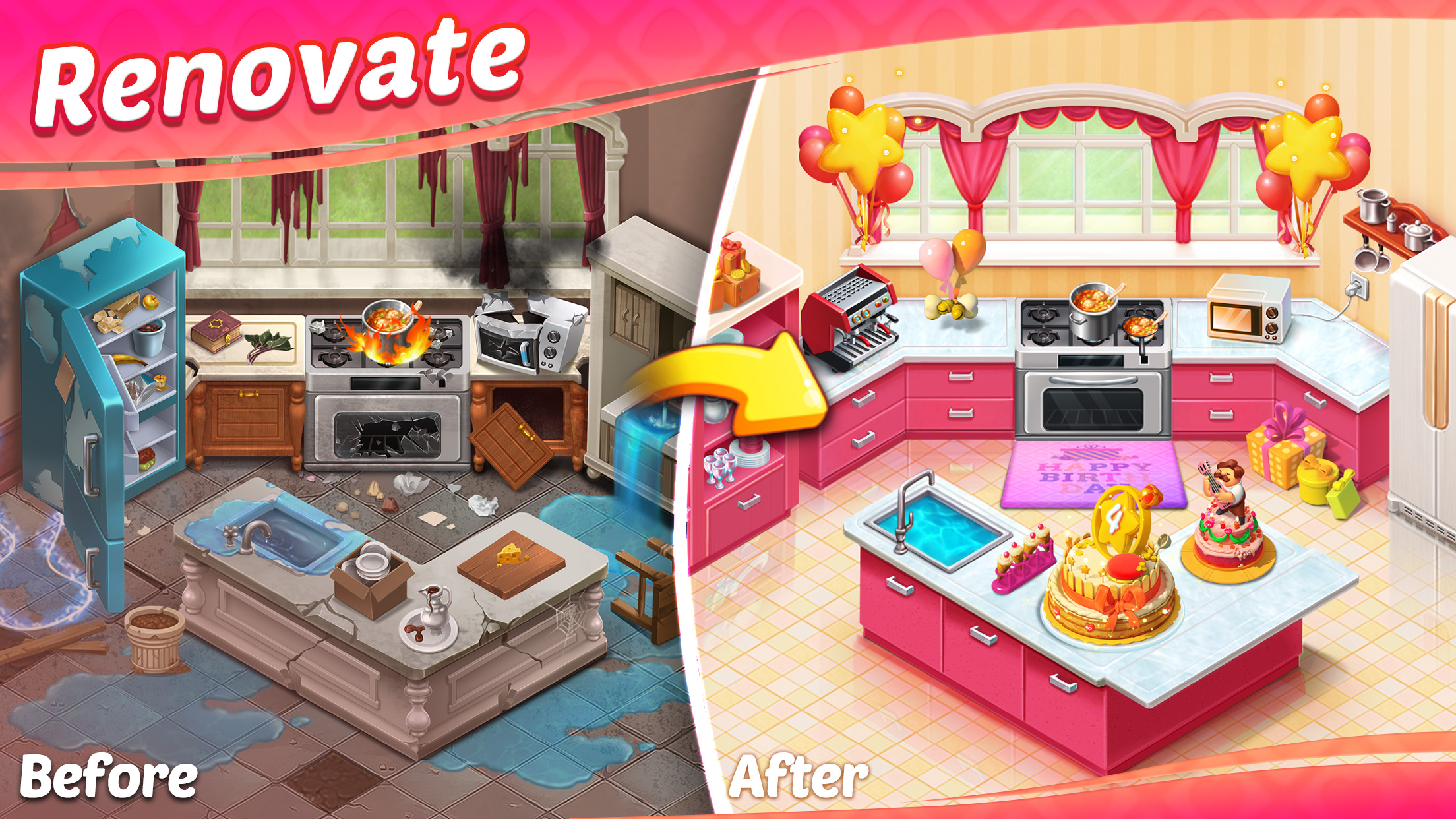 اسکرین شات 3 بازی Matchington Mansion